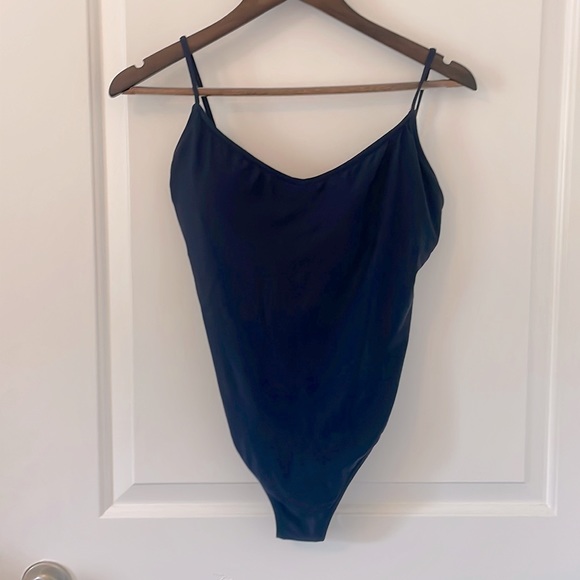 J. Crew Navy One-Piece Swimsuit - Picture 2 of 3